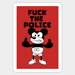 FUCK THE POLICE Sticker